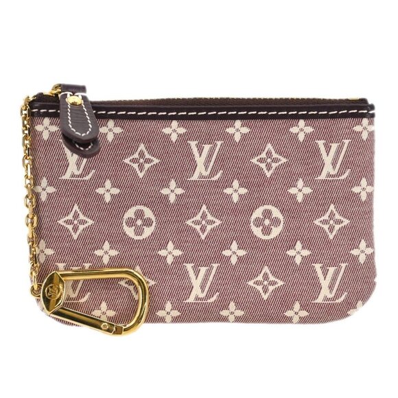 Louis Vuitton Red Monogram Idylle Pochette Cles Coin Case - Picture 1 of 12